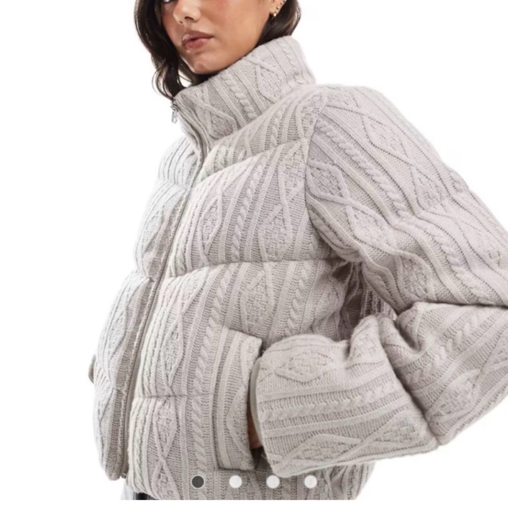 Hollister Light Gray Jacket